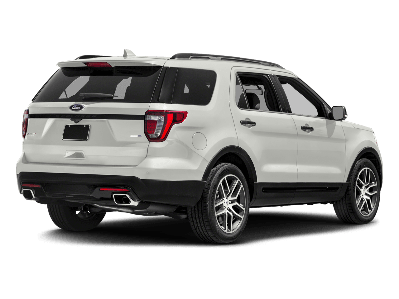 2017 Ford Explorer Sport 4WD - Rear 3/4, facing to the right