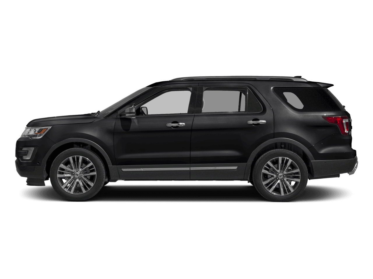 2017 Ford Explorer Platinum 4WD - Profile, facing to the left