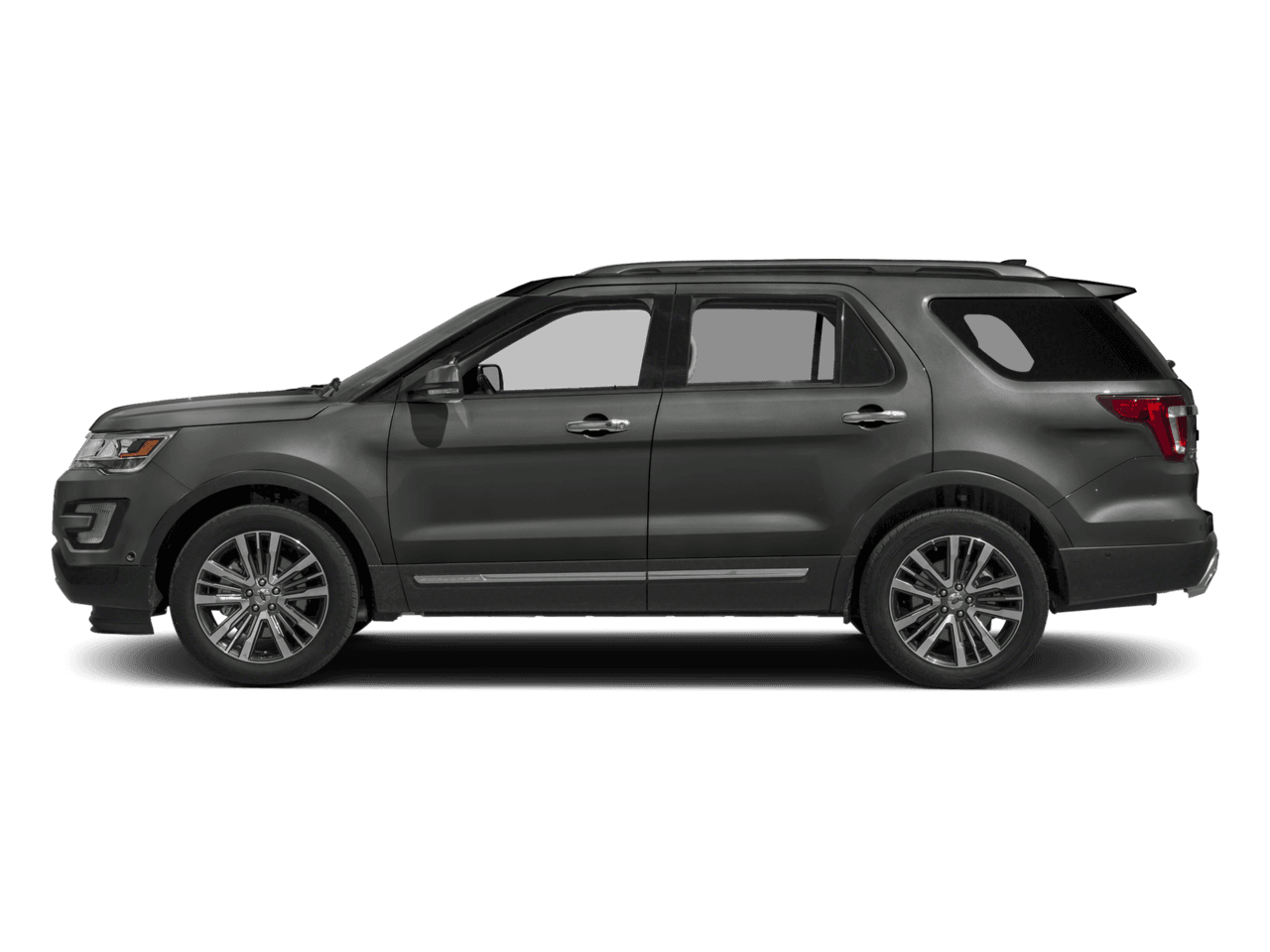 2017 Ford Explorer Platinum 4WD - Profile, facing to the left