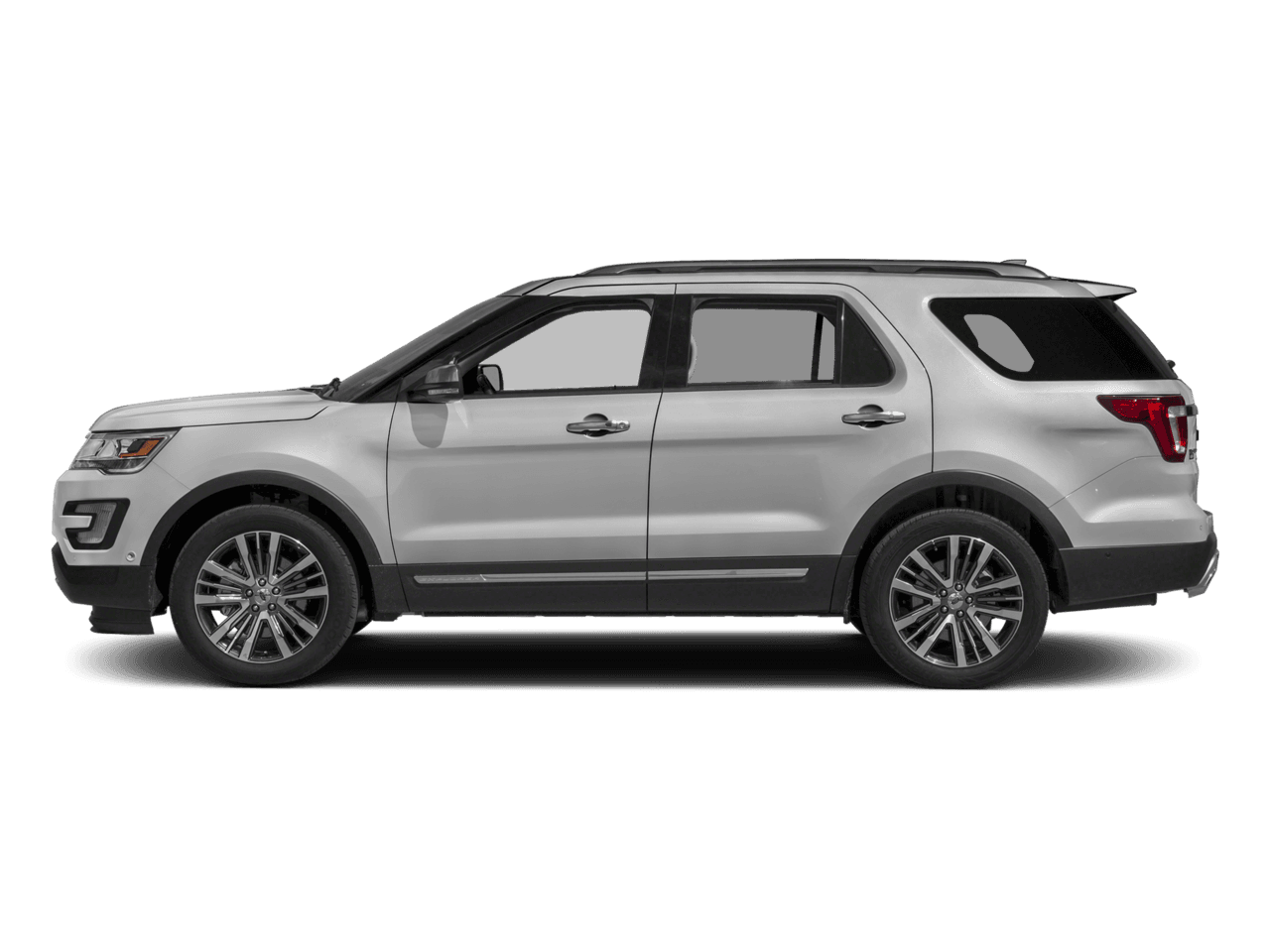 2017 Ford Explorer Platinum 4WD - Profile, facing to the left