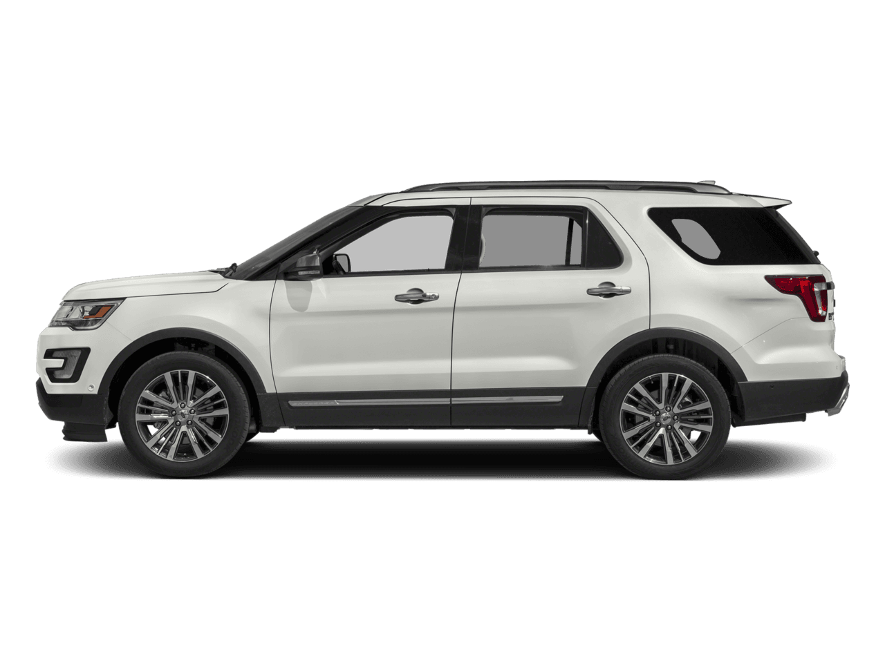 2017 Ford Explorer Platinum 4WD - Profile, facing to the left