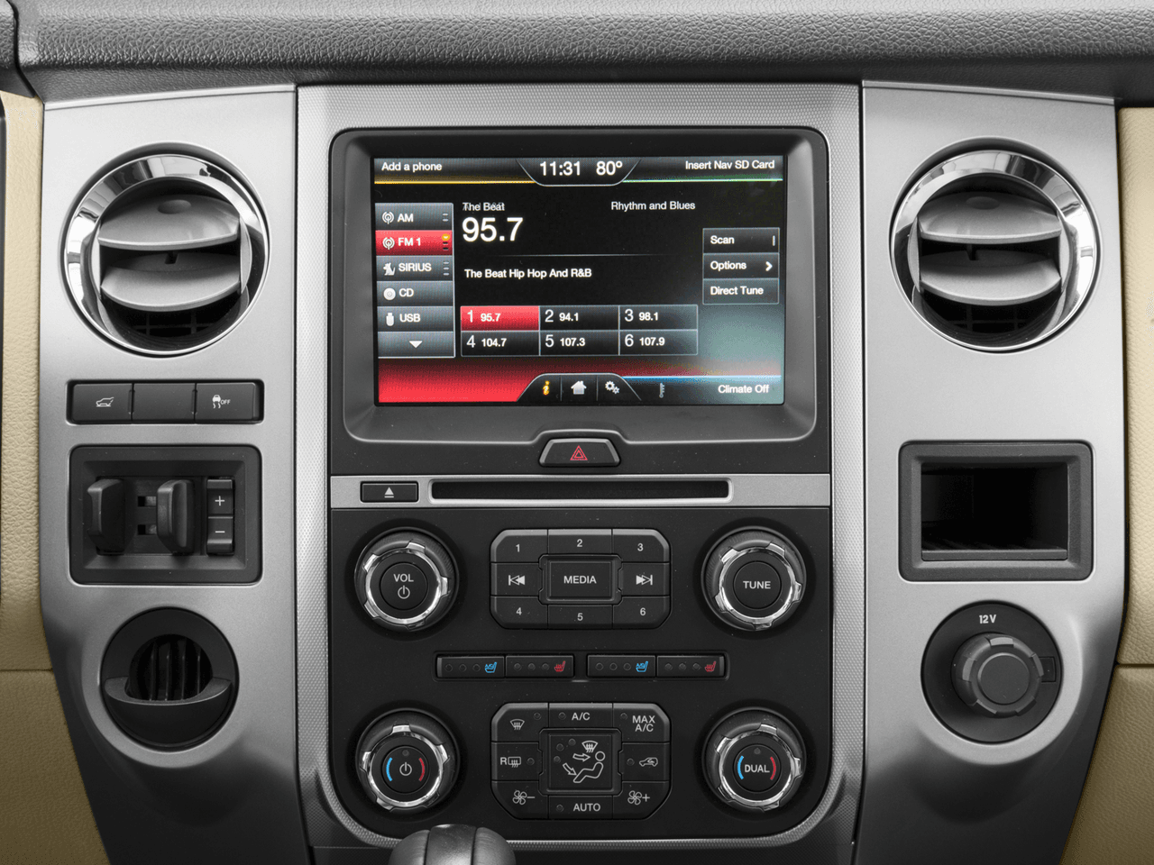 2017 Ford Expedition XLT 4x4 - Interior Stereo System