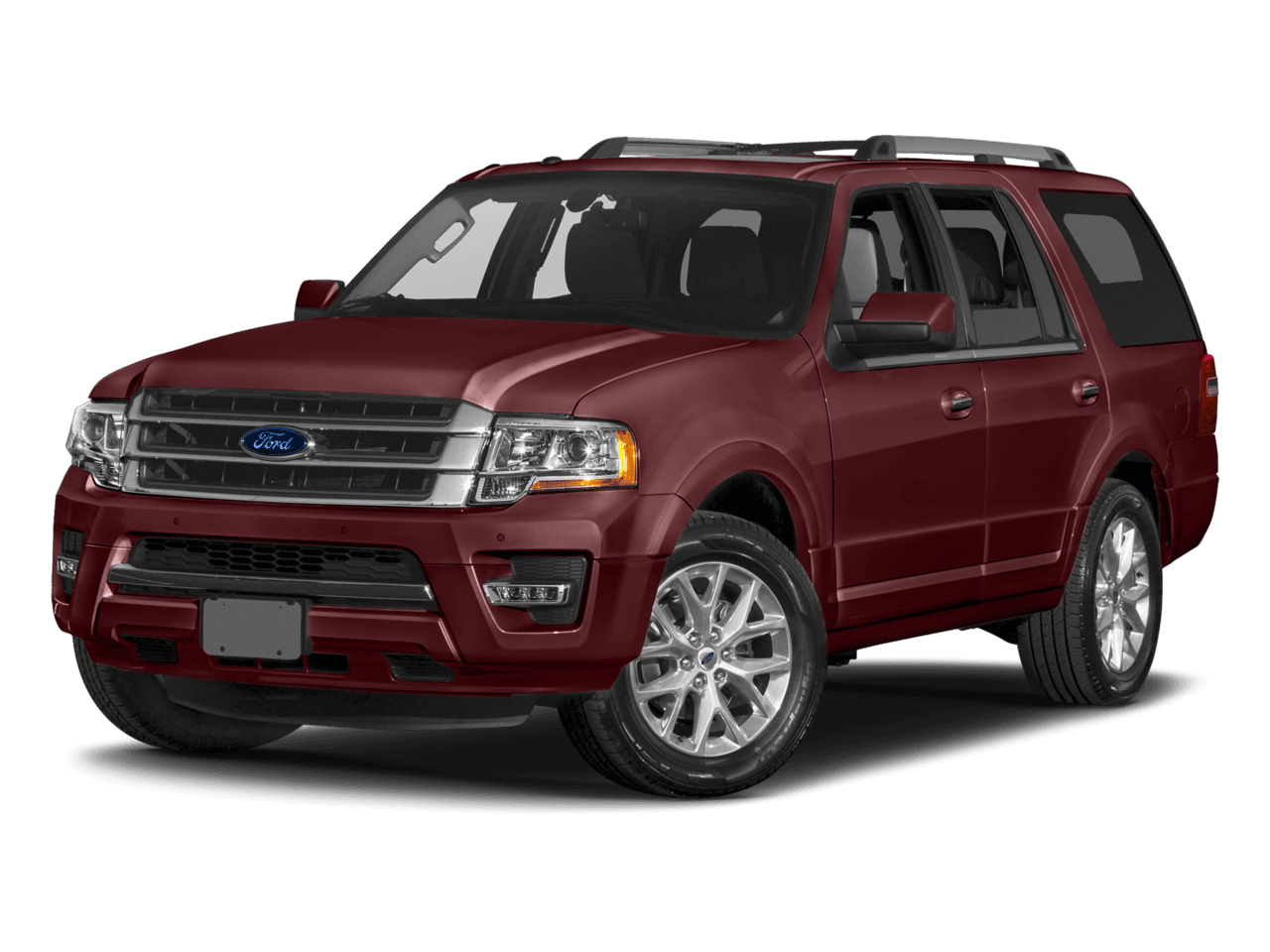 2017 Ford Expedition Limited 4x4 - Front 3/4, facing to the left
