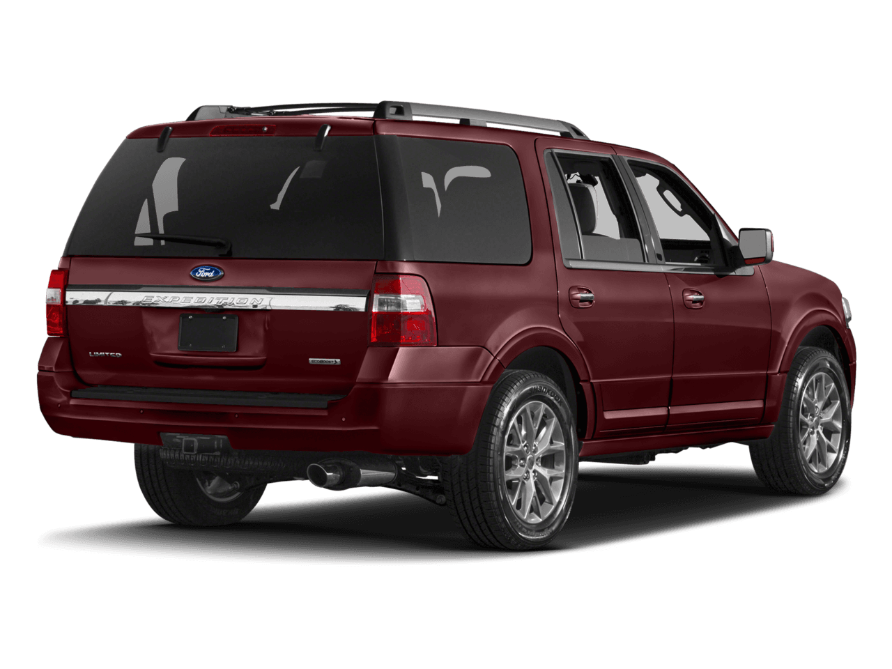 2017 Ford Expedition Limited 4x4 - Rear 3/4, facing to the right