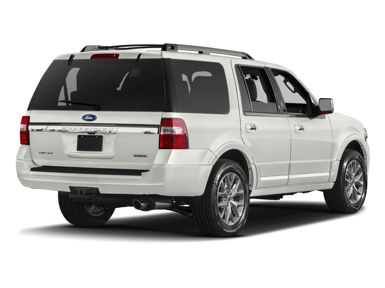 2017 Ford Expedition Limited 4x4 - Rear 3/4, facing to the right
