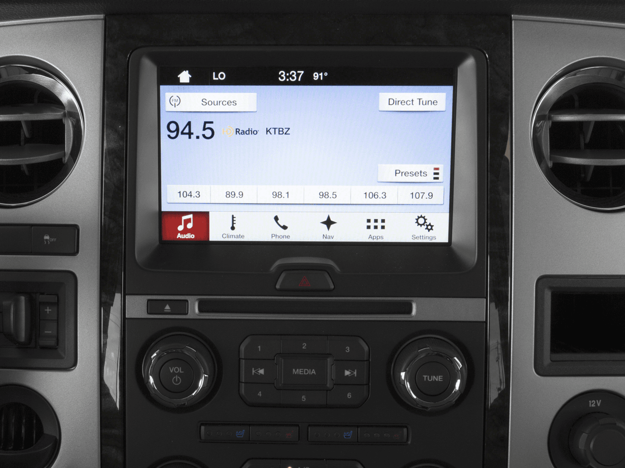 2017 Ford Expedition Limited 4x4 - Interior Stereo System