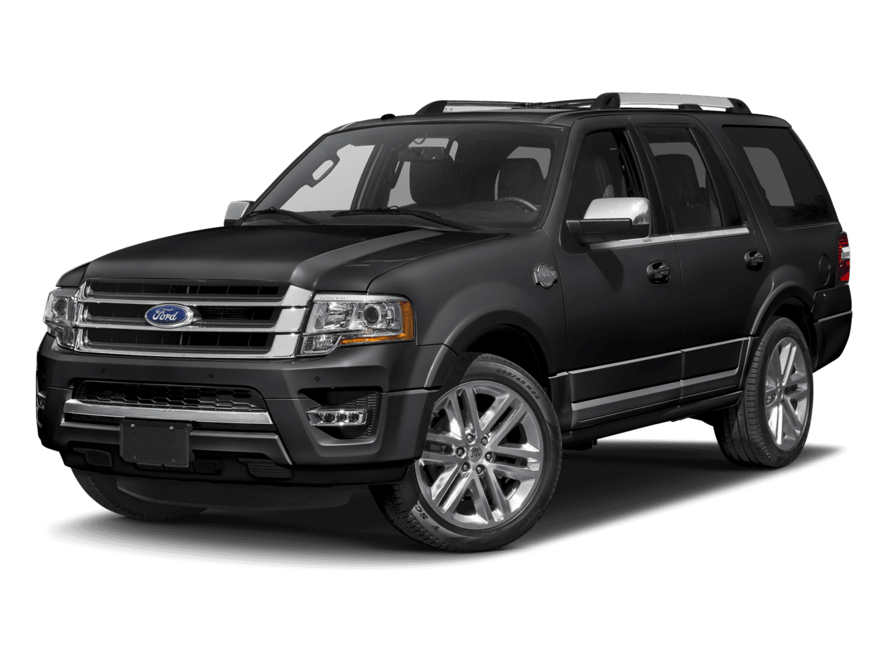 2017 Ford Expedition King Ranch 4x4 - Front 3/4, facing to the left
