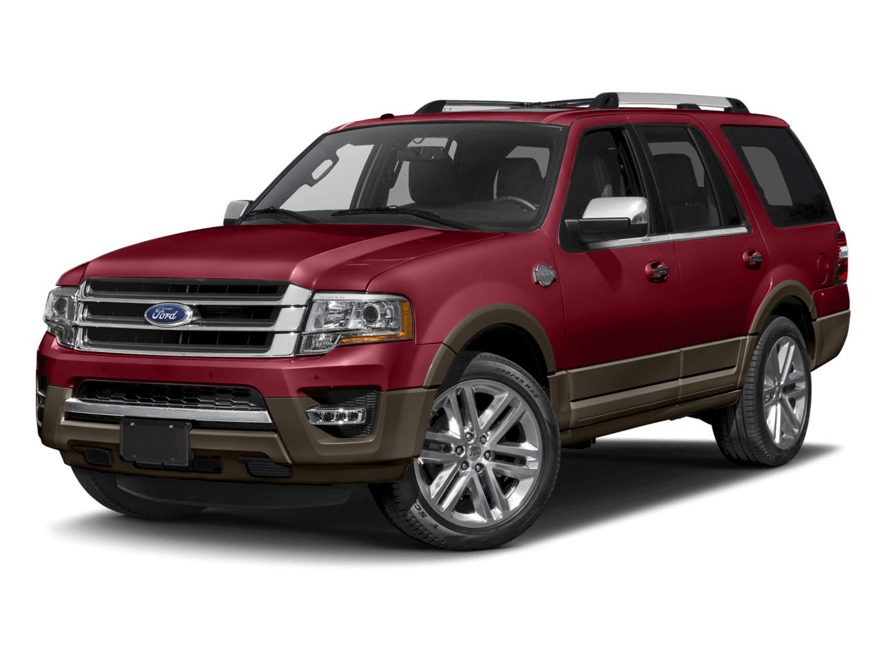 2017 Ford Expedition King Ranch 4x4 - Front 3/4, facing to the left