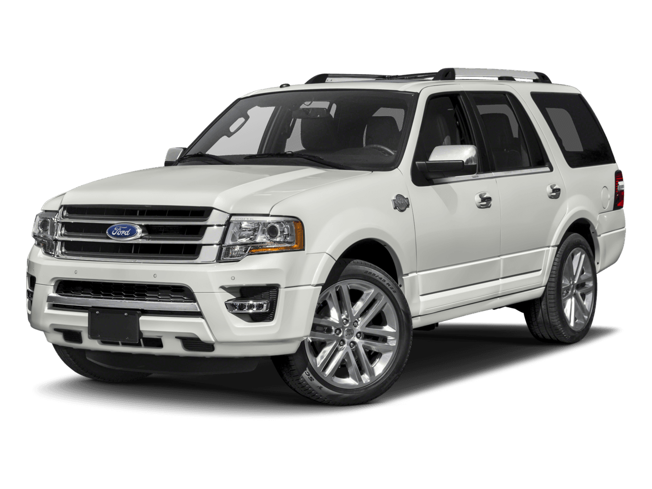 2017 Ford Expedition King Ranch 4x4 - Front 3/4, facing to the left