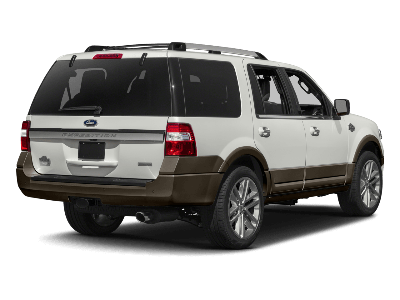 2017 Ford Expedition King Ranch 4x4 - Rear 3/4, facing to the right