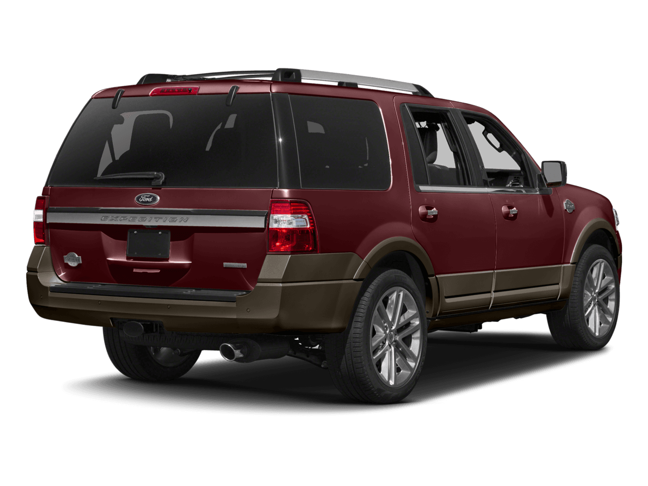 2017 Ford Expedition King Ranch 4x2 - Rear 3/4, facing to the right