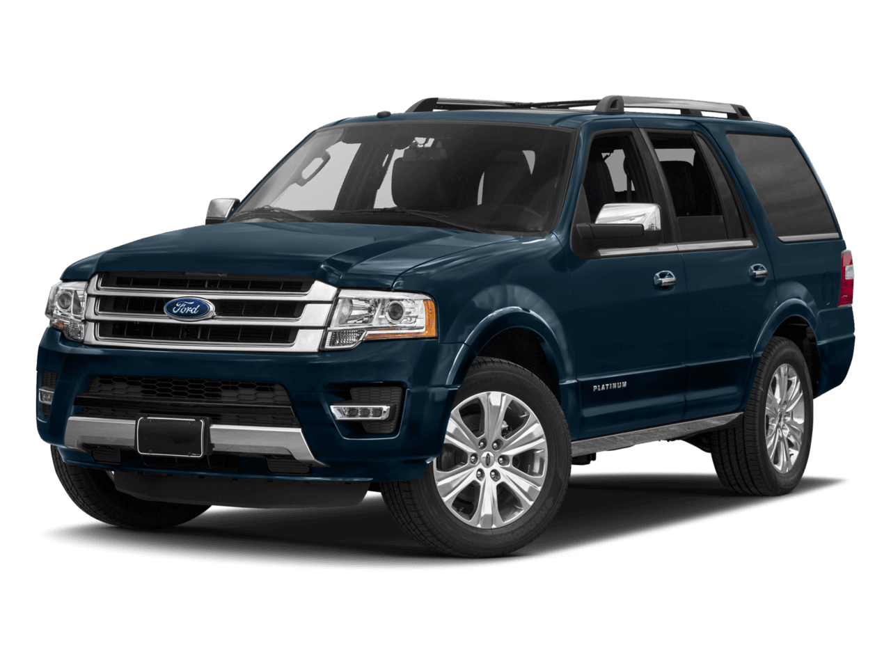 2017 Ford Expedition Platinum 4x2 - Front 3/4, facing to the left