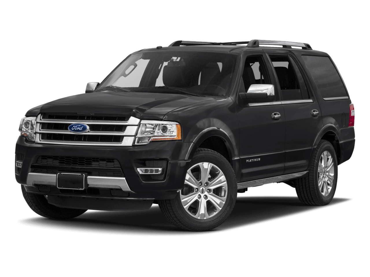 2017 Ford Expedition Platinum 4x2 - Front 3/4, facing to the left