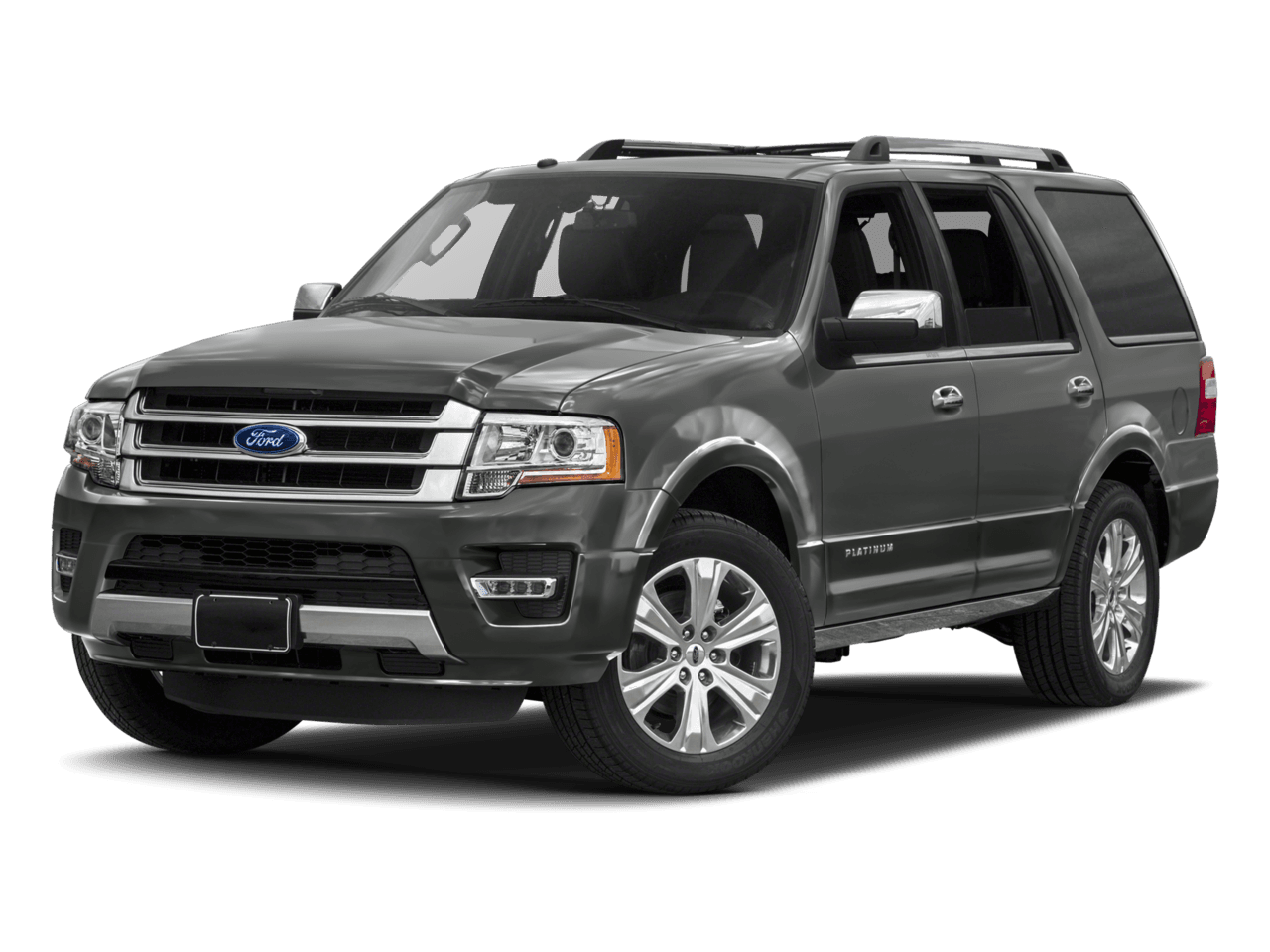2017 Ford Expedition Platinum 4x2 - Front 3/4, facing to the left