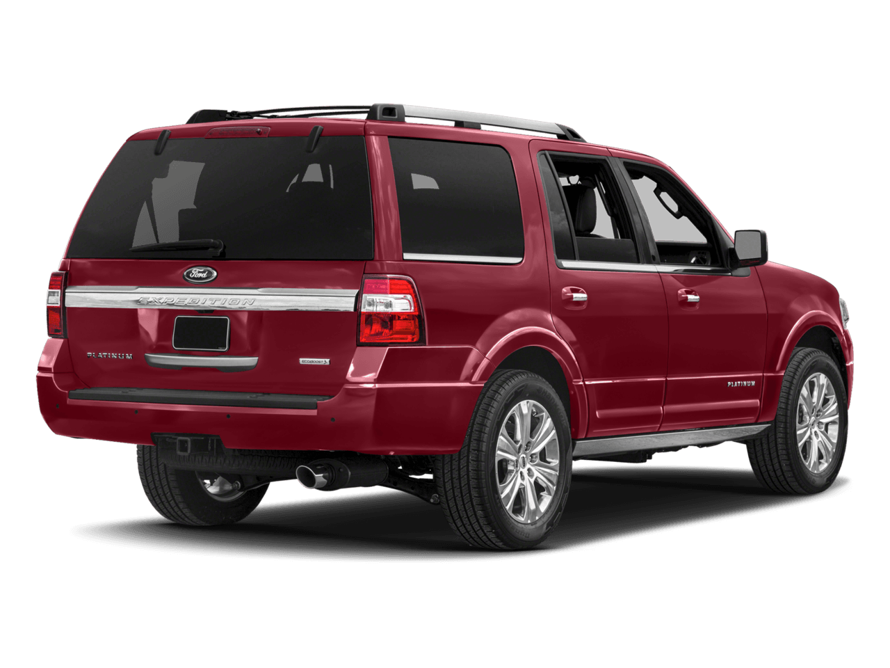 2017 Ford Expedition Platinum 4x2 - Rear 3/4, facing to the right