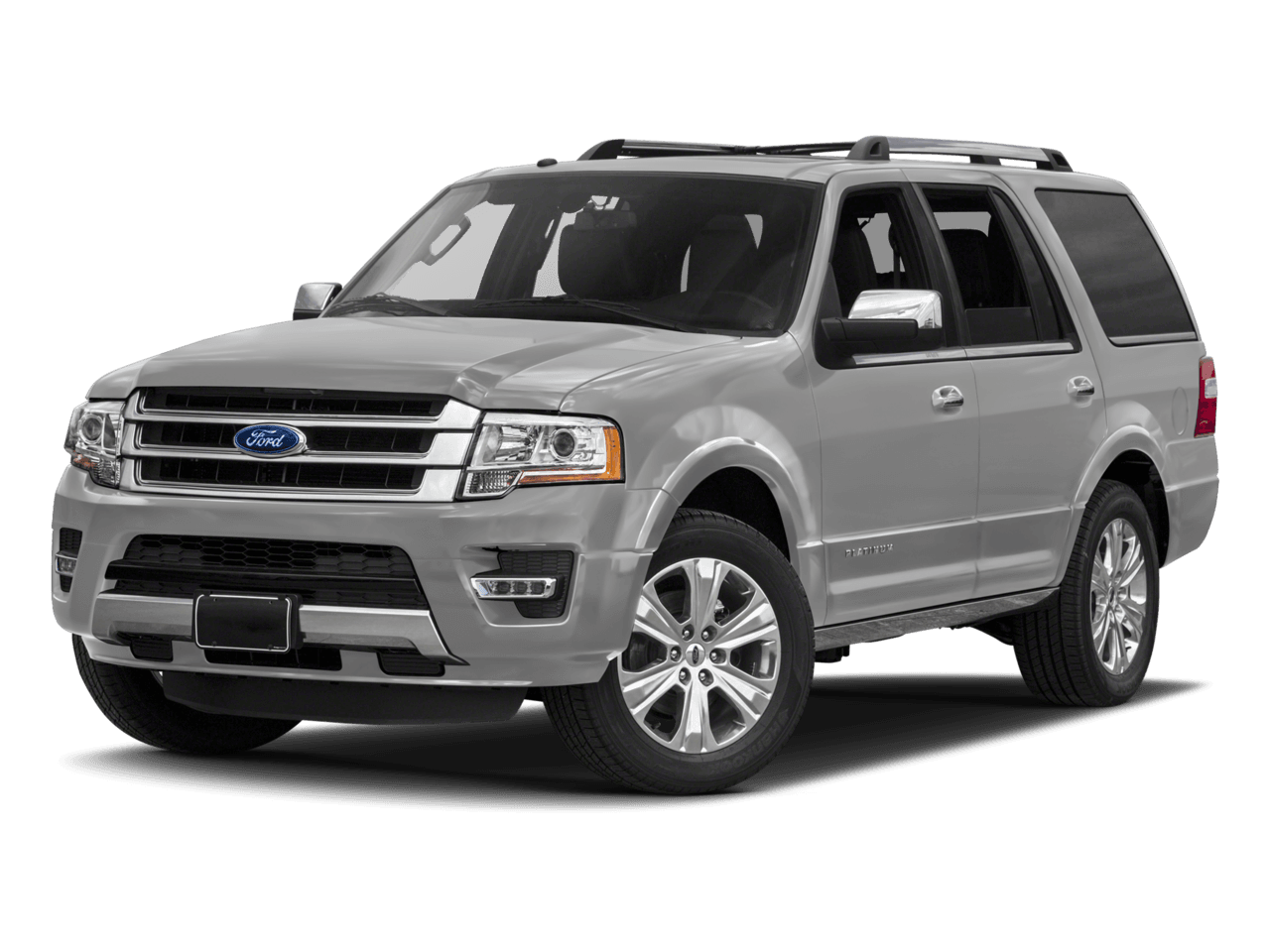 2017 Ford Expedition Platinum 4x4 - Front 3/4, facing to the left