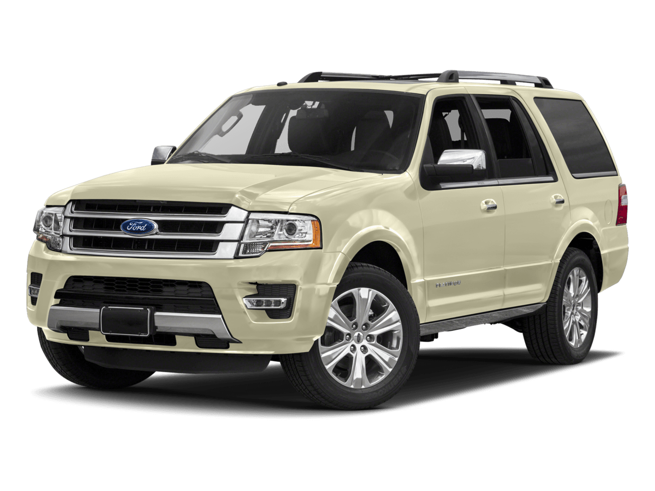 2017 Ford Expedition Platinum 4x4 - Front 3/4, facing to the left