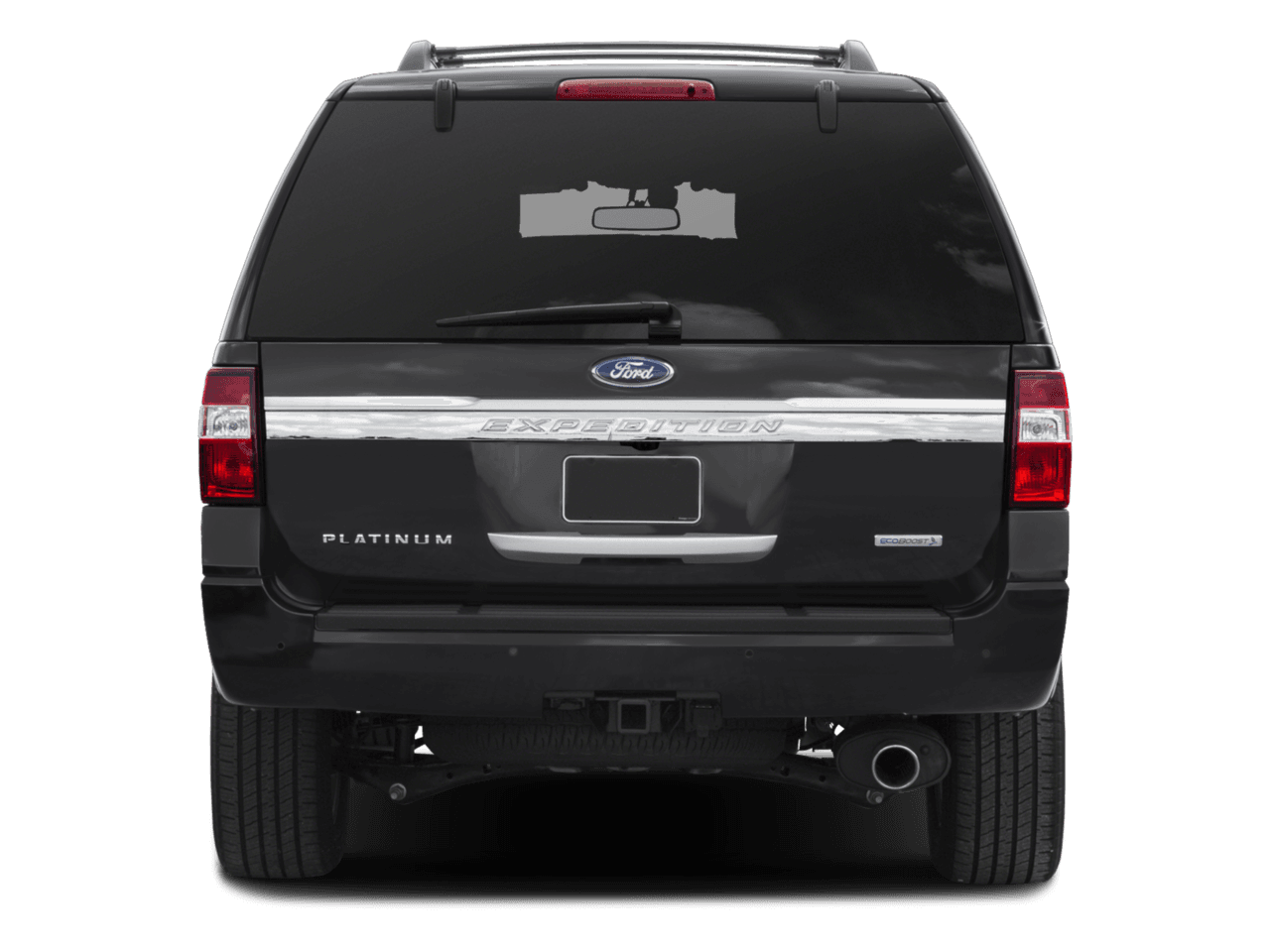 2017 Ford Expedition Platinum 4x4 - Rear (full)