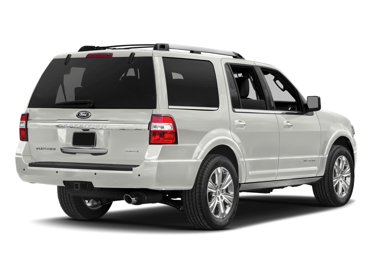 2017 Ford Expedition Platinum 4x4 - Rear 3/4, facing to the right
