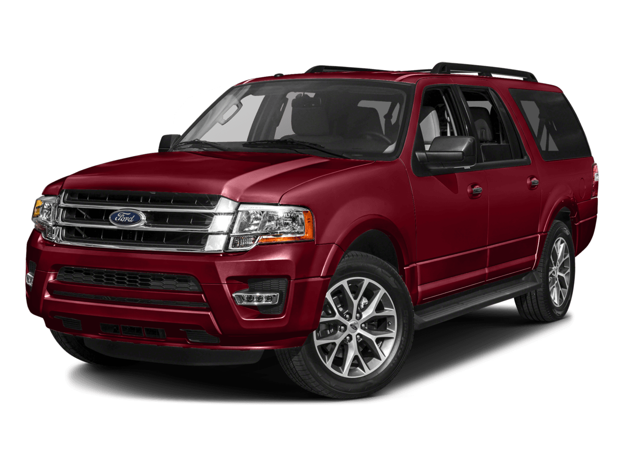 2017 Ford Expedition EL XLT 4x4 - Front 3/4, facing to the left