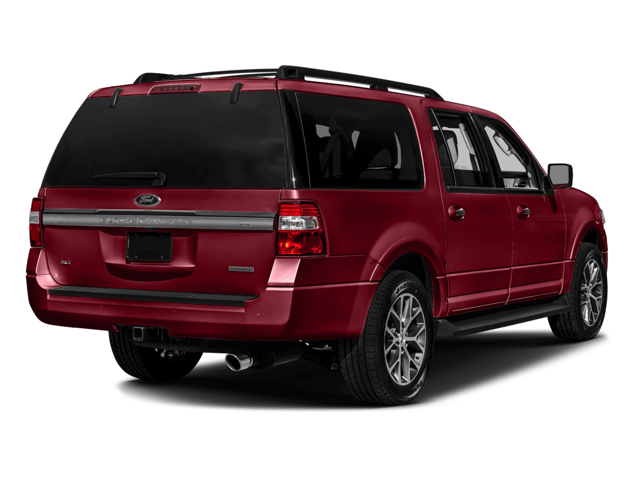 2017 Ford Expedition EL XLT 4x4 - Rear 3/4, facing to the right