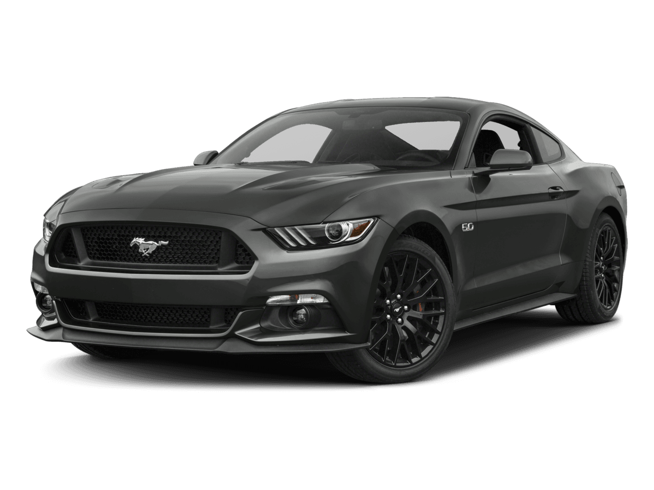 2017 Ford Mustang GT Fastback - Front 3/4, facing to the left