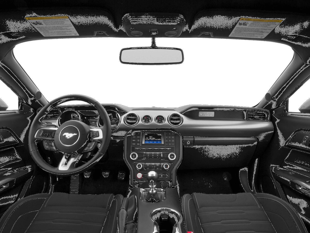 2017 Ford Mustang GT Fastback - Interior Full Dash Basic