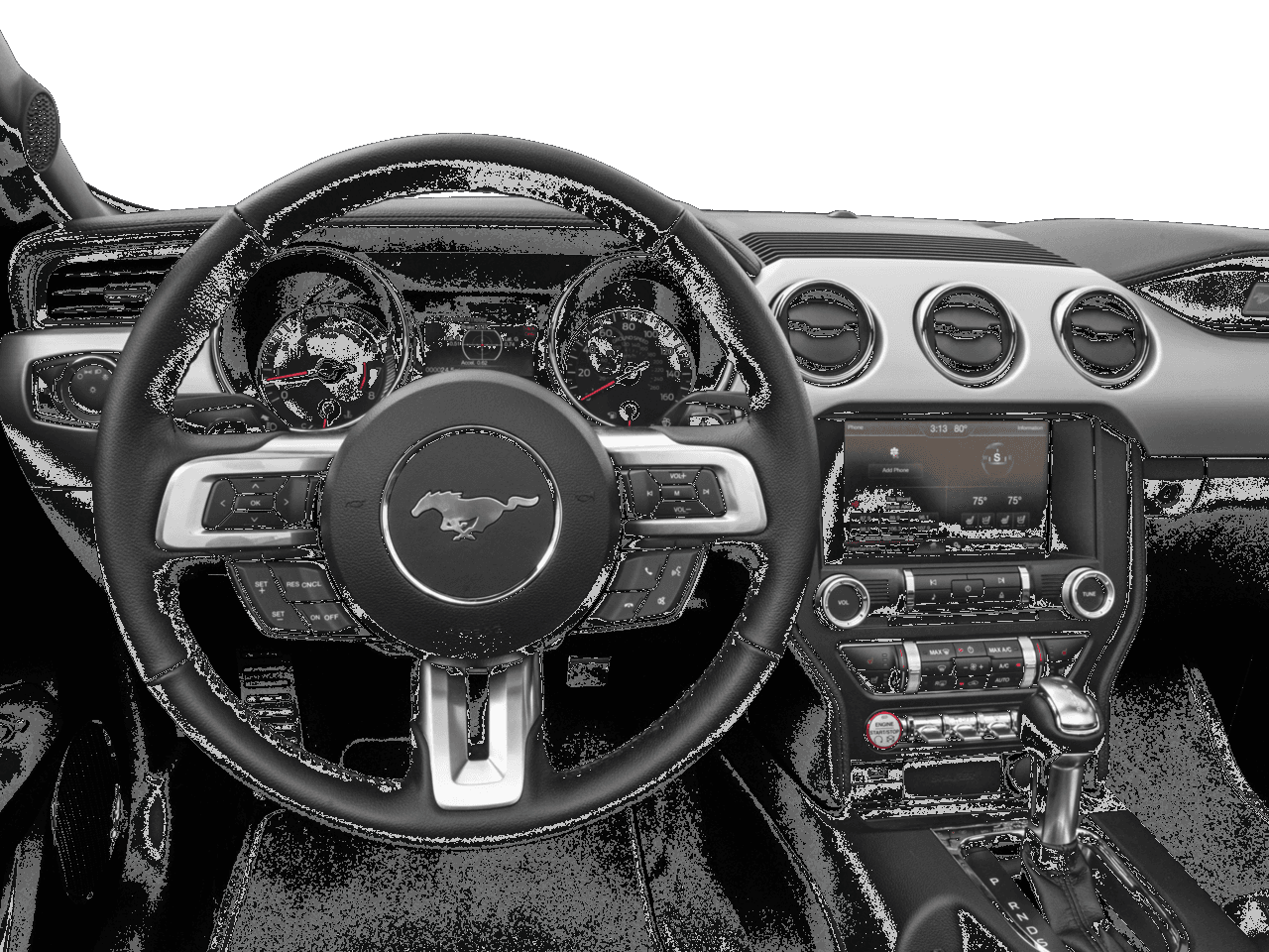 2017 Ford Mustang GT Premium Convertible - Interior Drivers Dash