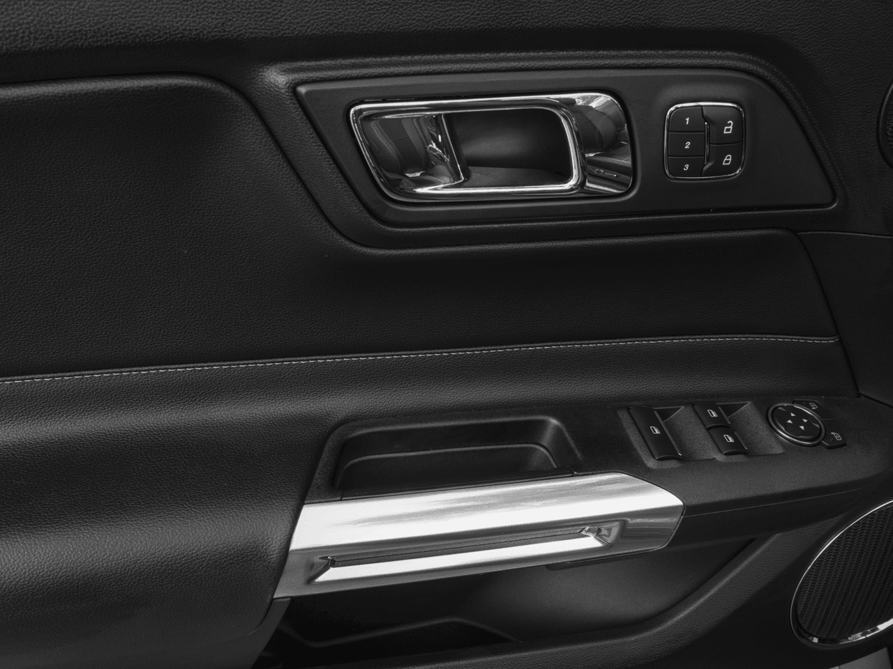 2017 Ford Mustang GT Premium Convertible - Interior Driver's Door, Interior Controls Feature