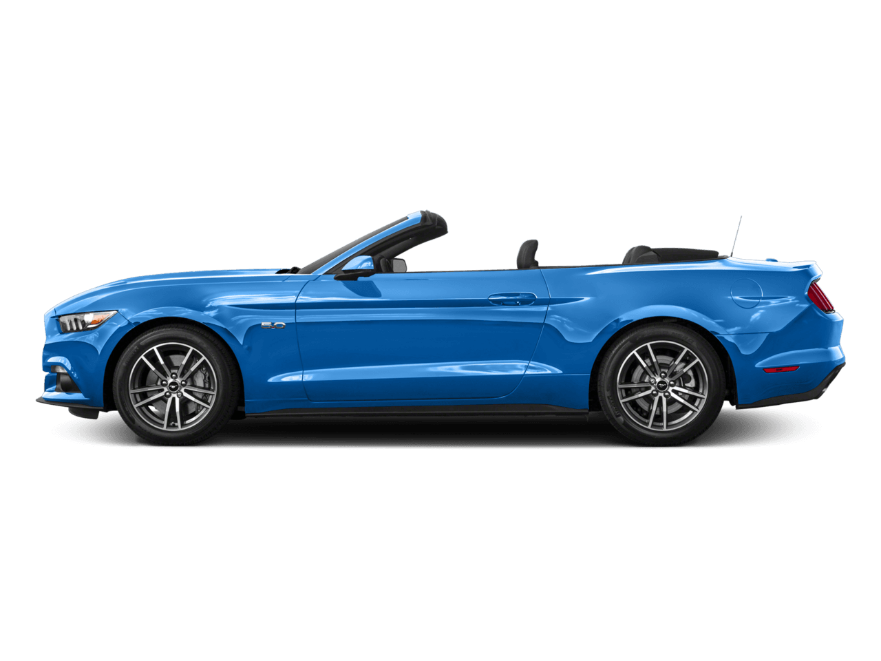 2017 Ford Mustang GT Premium Convertible - Profile, facing to the left
