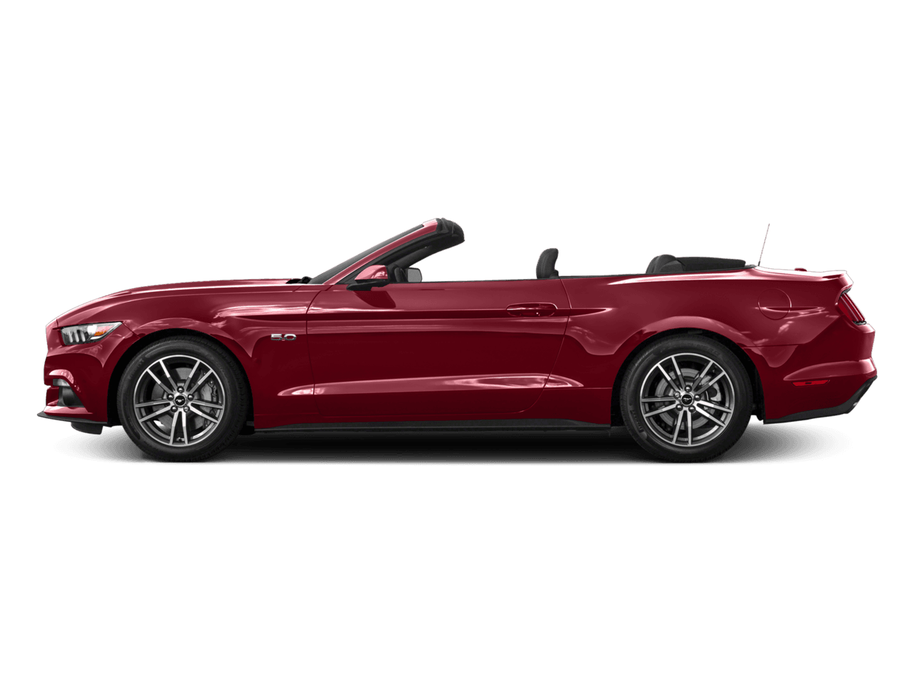 2017 Ford Mustang GT Premium Convertible - Profile, facing to the left