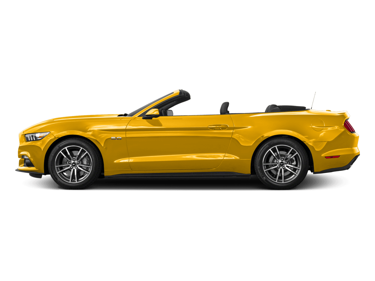 2017 Ford Mustang GT Premium Convertible - Profile, facing to the left