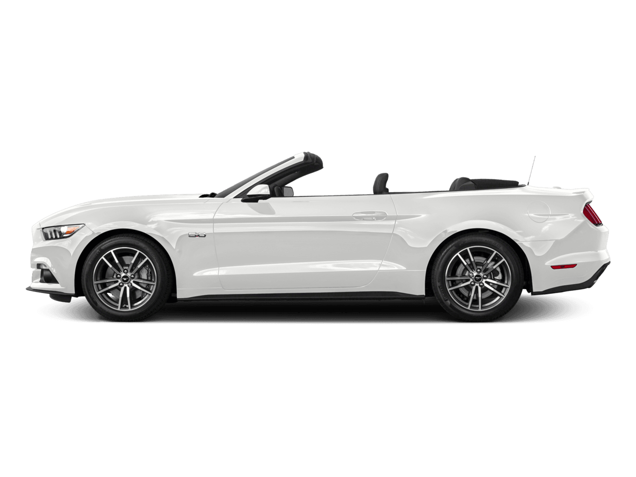 2017 Ford Mustang GT Premium Convertible - Profile, facing to the left
