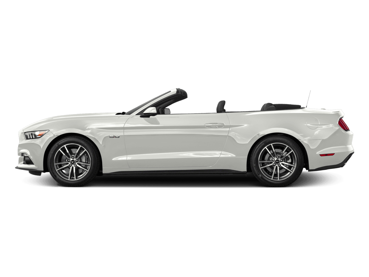 2017 Ford Mustang GT Premium Convertible - Profile, facing to the left