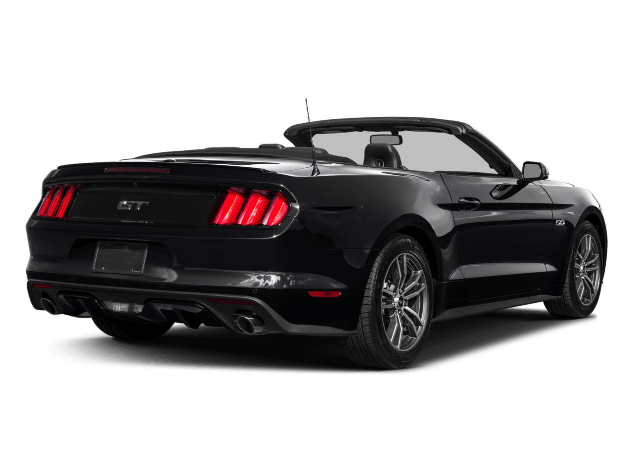 2017 Ford Mustang GT Premium Convertible - Rear 3/4, facing to the right