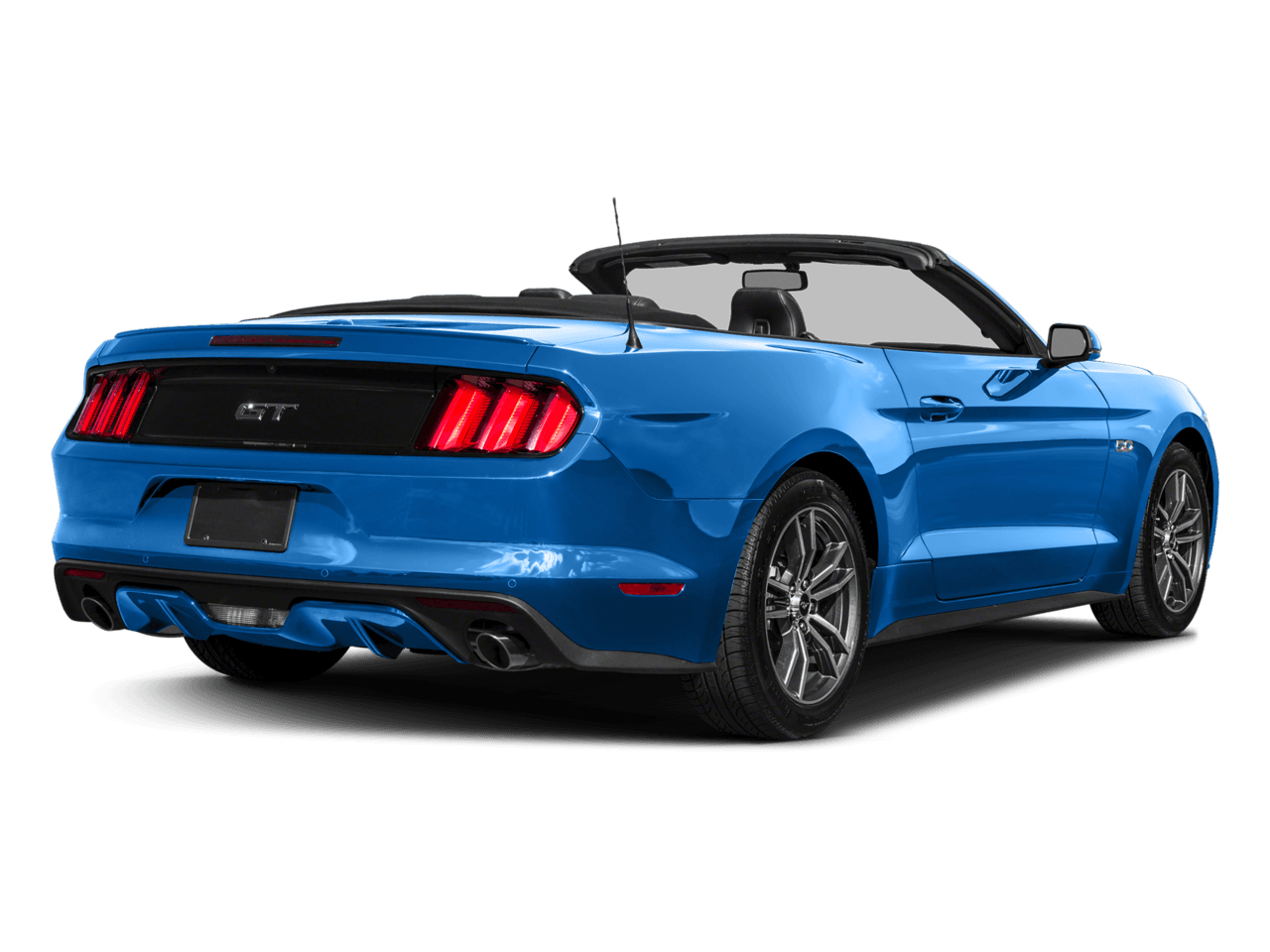 2017 Ford Mustang GT Premium Convertible - Rear 3/4, facing to the right