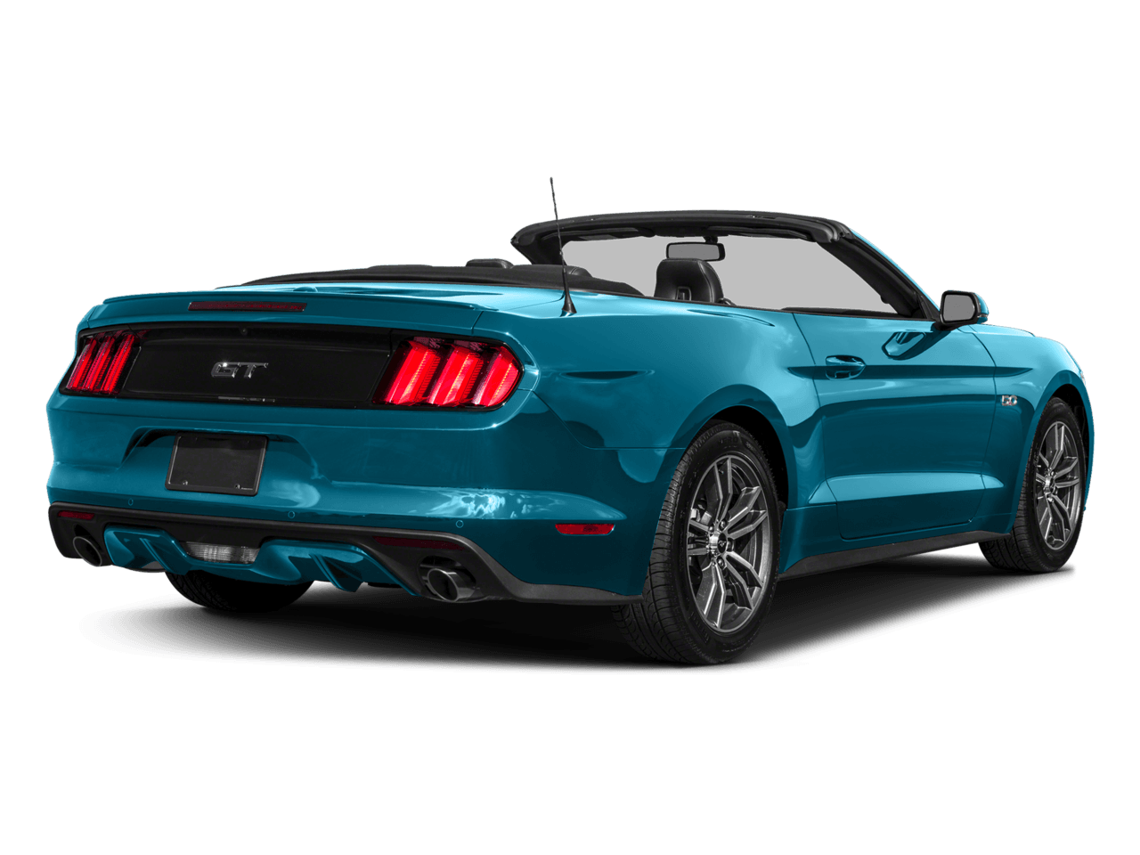 2017 Ford Mustang GT Premium Convertible - Rear 3/4, facing to the right