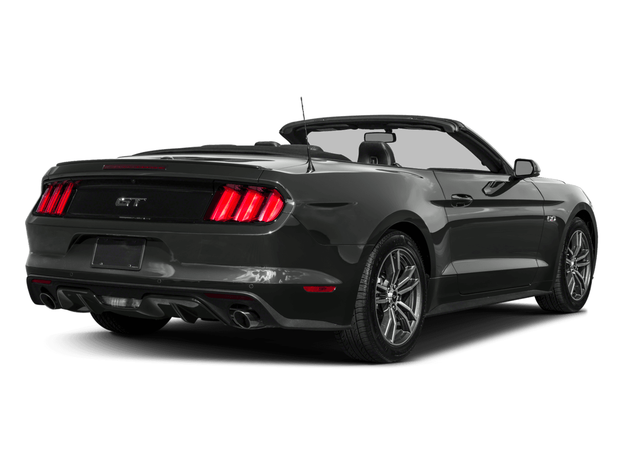 2017 Ford Mustang GT Premium Convertible - Rear 3/4, facing to the right