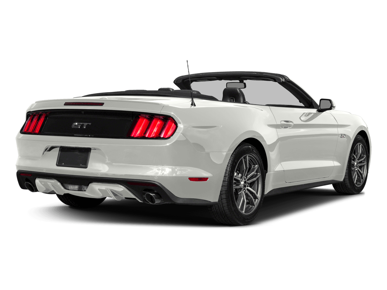 2017 Ford Mustang GT Premium Convertible - Rear 3/4, facing to the right