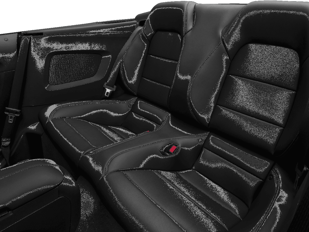 2017 Ford Mustang GT Premium Convertible - Interior Rear seats