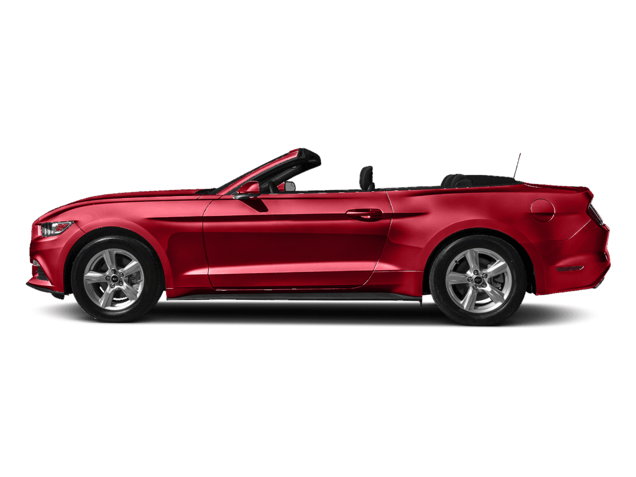 2017 Ford Mustang V6 Convertible - Profile, facing to the left