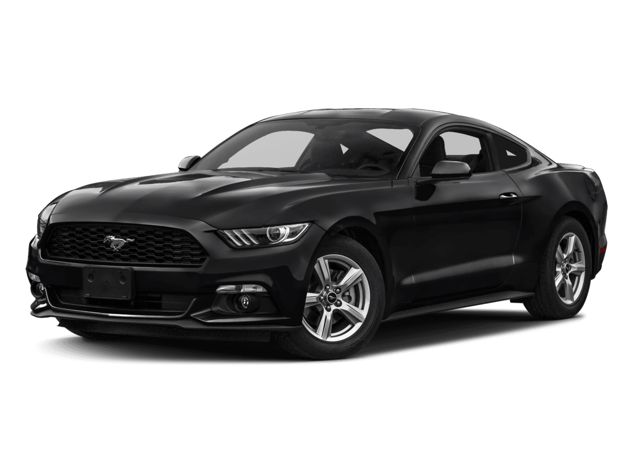 2017 Ford Mustang V6 Fastback - Front 3/4, facing to the left
