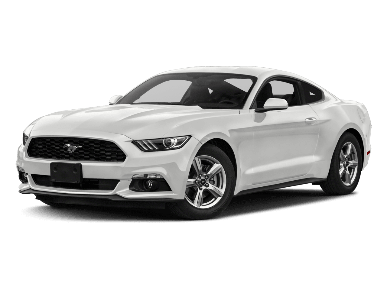2017 Ford Mustang V6 Fastback - Front 3/4, facing to the left