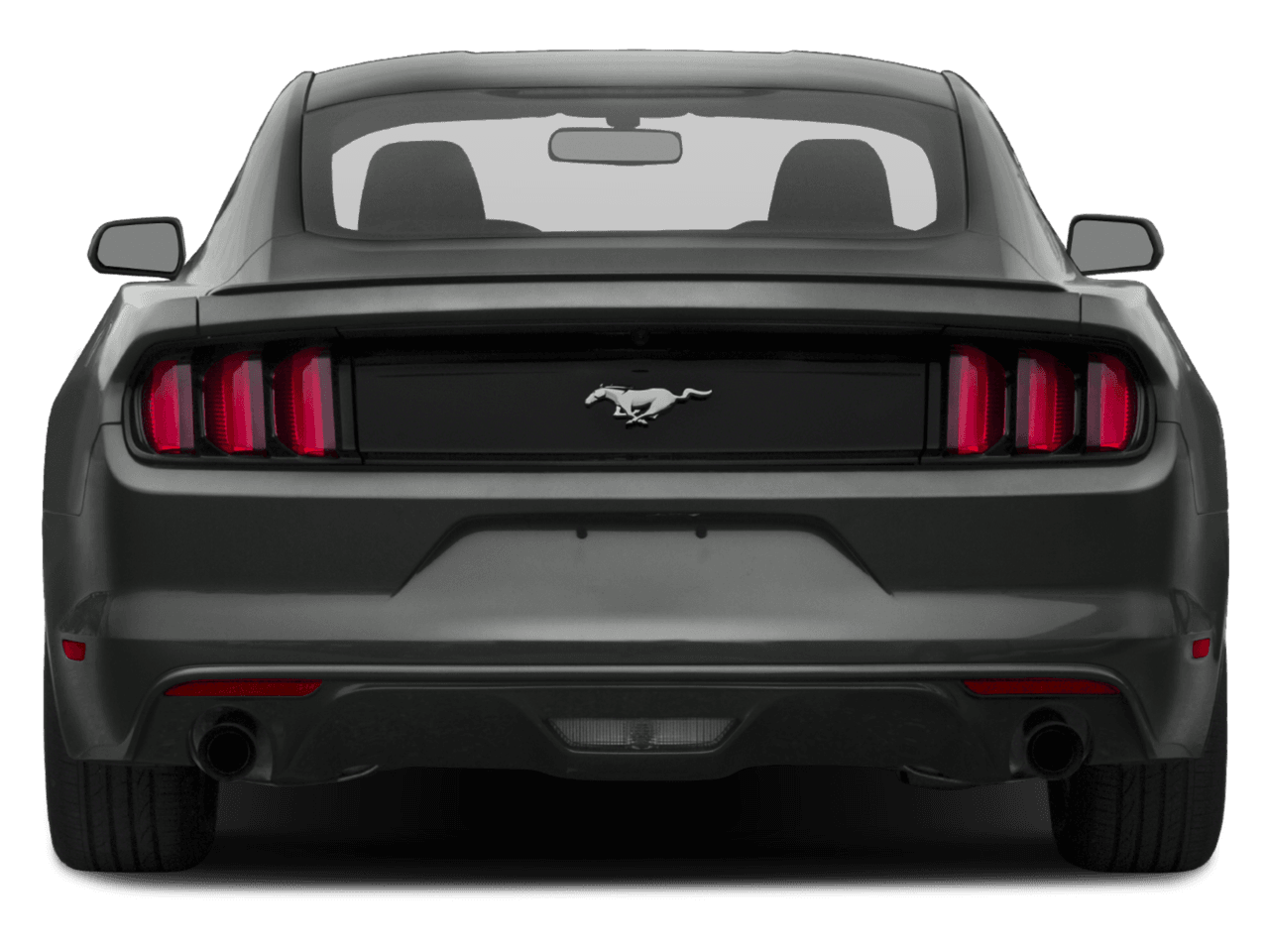 2017 Ford Mustang V6 Fastback - Rear (full)