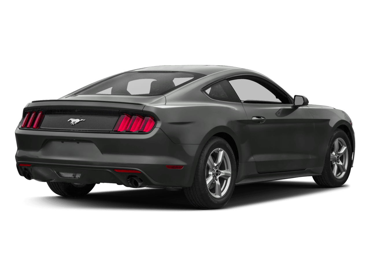 2017 Ford Mustang V6 Fastback - Rear 3/4, facing to the right