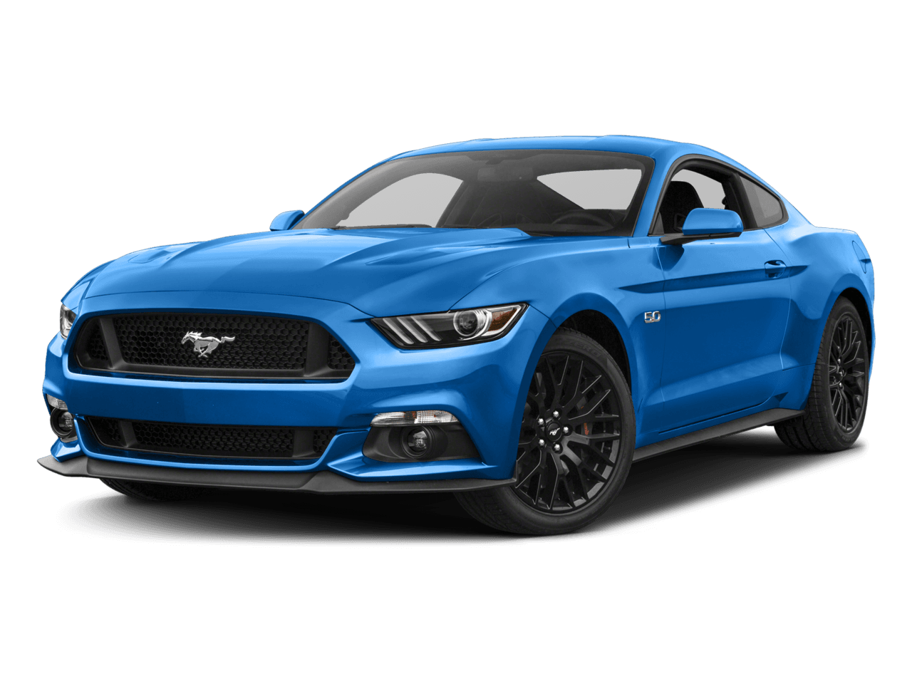 2017 Ford Mustang GT Premium Fastback - Front 3/4, facing to the left