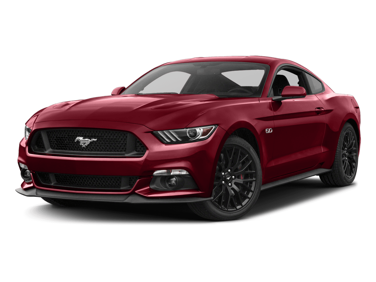 2017 Ford Mustang GT Premium Fastback - Front 3/4, facing to the left
