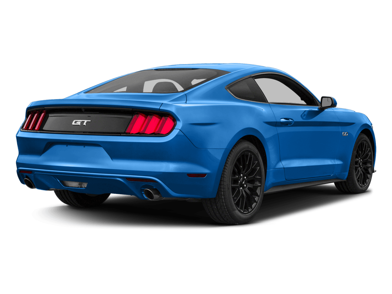 2017 Ford Mustang GT Premium Fastback - Rear 3/4, facing to the right