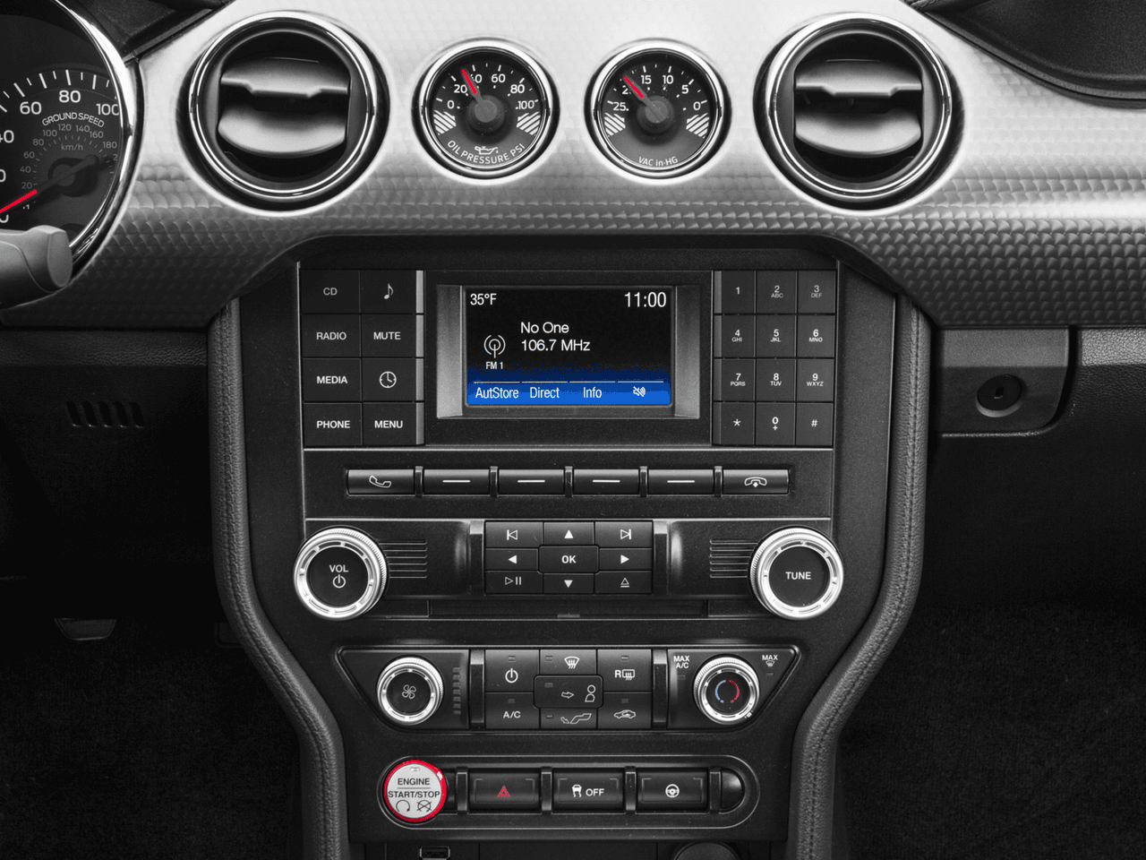 2017 Ford Mustang GT Premium Fastback - Interior Stereo System