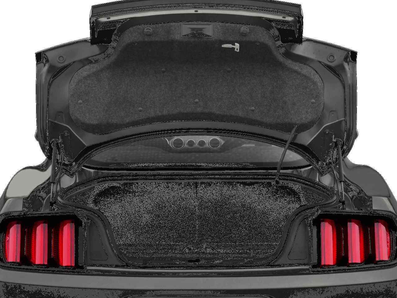 2017 Ford Mustang GT Premium Fastback - Interior Trunk with Hatch Open Feature